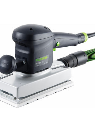 Lijadora orbital deslizante Festool RS 200 EQ-Plus 330 W 115 x 225 mm (567841) + zapata de lijado SSH STF 115x225/10 (483679) + Systainer