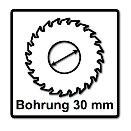 Festool special circular saw blade set 3x TF80 A 254 x 2.4 x 30 mm ( 3x 575978 ) for TKS 80 table saw