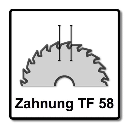 Festool special circular saw blade set TF58 3x 190 x 2.6 mm 190 mm ( 3x 492051 ) 58 teeth