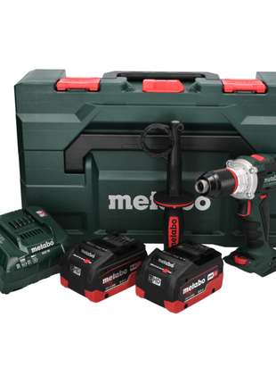 Metabo BS 18 LTX BL I Akku Bohrschrauber 18 V 120 Nm + 2x Akku 8,0 Ah + Ladegerät + metaBOX