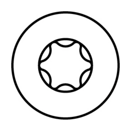 HECO MULTI MONTI plus F Vis d'ancrage, 6,0 x 70 mm, Vis à béton, Tête fraisée, Zingué bleu, A2K, 200 pcs. (2x 48499)