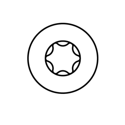 HECO MULTI MONTI plus MS Schraubanker 7,5 x 50 mm 200 Stück ( 2x 49856 ) Betonschraube flacher Rundkopf T-Drive verzinkt blau A2K