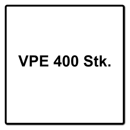 HECO MULTI MONTI plus F Screw Anchor, 6.0 x 60 mm, Concrete screws, Countersunk head, Blue zinc-plated, A2K, 400 pcs. (4x 48497)