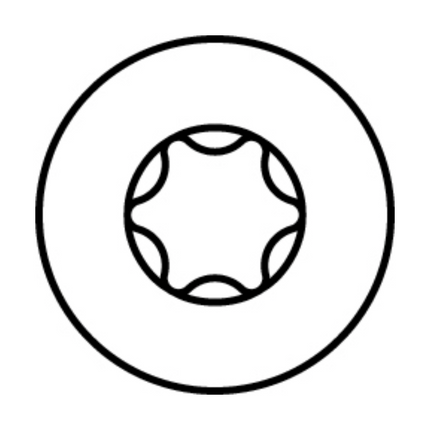 HECO MULTI MONTI plus F Schraubanker 6,0 x 50 mm 400 Stück ( 4x 48495 ) Betonschraube, Senkkopf, T-Drive, verzinkt blau, A2K