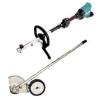 Unidad multifuncional de batería Makita DUX 60 Z 36V (2x 18V) + accesorio para bordes de césped EE400MP (196752-0)