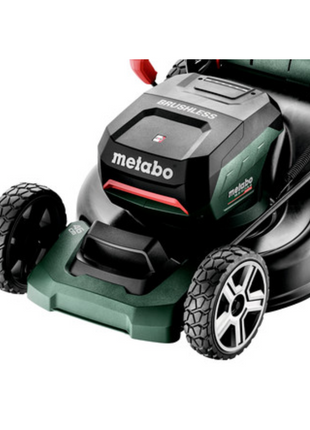 Metabo RM 36-18 LTX BL 46 Akku Rasenmäher 36 V ( 2x 18 V ) 46 cm Brushless + 2x Akku 10,0 Ah - ohne Ladegerät - Toolbrothers