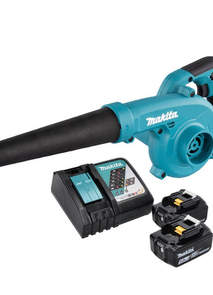 Makita DUB185RT Aspirateur souffleur sans fil 18V + 2x Batteries 5,0Ah + Chargeur