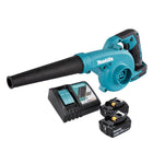 Makita DUB185RT Aspirateur souffleur sans fil 18V + 2x Batteries 5,0Ah + Chargeur