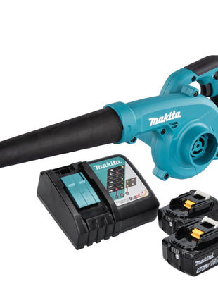 Makita DUB18RG Cordless Blower 18V + 2x Batteries 6.0Ah + Charger