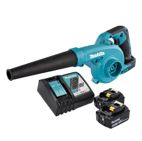 Makita DUB18RG Cordless Blower 18V + 2x Batteries 6.0Ah + Charger