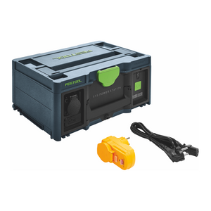 Festool SYS-PowerStation SYS-PST 1500 Li HP Energiespeicher 1555 W/h Energieinhalt ( 205721 ) hochleistungsfähiger Energiespeicher IP 44 Dauerleistung 3680 Watt Spitzenleistung 11000 Watt