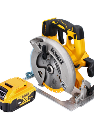 DeWalt DCS 570 Akku Handkreissäge 18 V 184 mm Brushless + 1x Akku 5,0 Ah - ohne Ladegerät - Toolbrothers