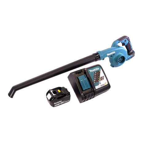 Makita DUB 186 RT1 Cordless blower Leaf blower 18 V + 1x battery 5.0 Ah + charger