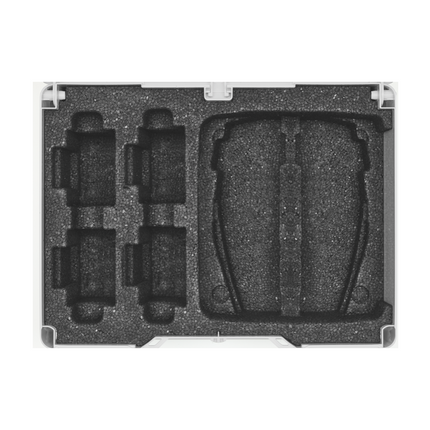 Festool SYS3 M 187 ENG 18V Systainer Werkzeugkoffer ( 577133 ) + Einlage für 4x Akku und 2x Ladegerät - Toolbrothers