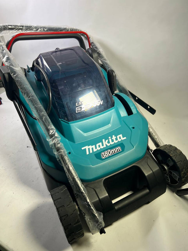 Makita DLM 382 Z Akku Rasenmaeher 36 V 2x 18 V 38 cm 40 l Reparaturgeraet 0 - toolbrothers
