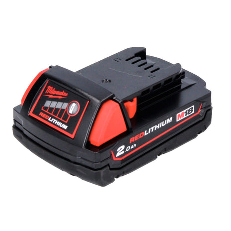 Milwaukee M18 B2 Akku 18 V / 2,0 Ah / 2000 mAh RED Li-Ion ( 4932430062 )