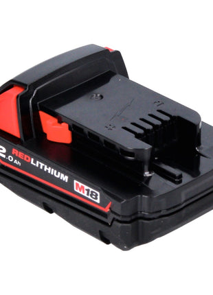 Batería Milwaukee M18 B2 18 V / 2,0 Ah / 2000 mAh ROJA Li-Ion (4932430062)