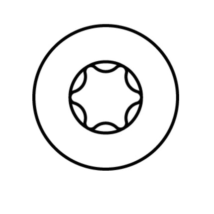 HECO TOPIX plus Profi Holzbauschraube 8,0 x 120 mm 50 Stück ( 61270 ) Vollgewinde Holzschraube, Tellerkopf,  T-Drive, verzinkt blau, A3K