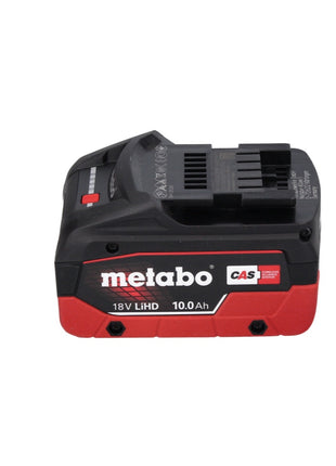 Metabo W 18 LTX 125 amoladora angular a batería 18 V 125 mm + 1x batería 10,0 Ah + metaBOX - sin cargador