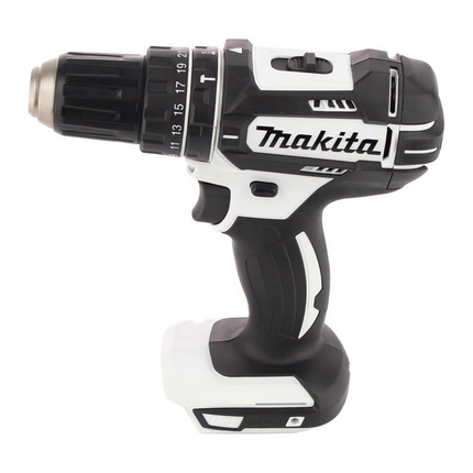 Taladro percutor inalámbrico Makita DHP 482 ZW 18 V 62 Nm + juego de puntas 44 piezas - sin batería, sin cargador