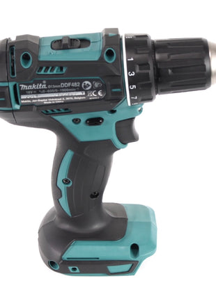 Makita DDF 482 Z Cordless Drill Driver 62Nm 18V + Bit set - 40 pieces - without battery, without charger