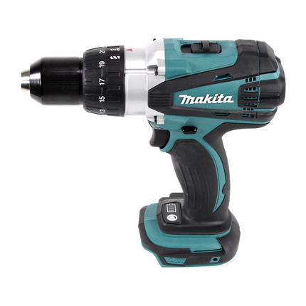 Makita DDF 458 RF1 taladro atornillador inalámbrico 18 V 91 Nm + 1x batería 3,0 Ah + cargador + juego de puntas 40 piezas
