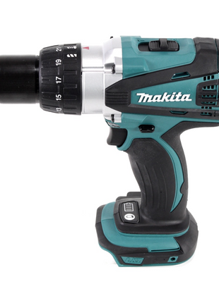 Makita DDF 458 Z taladro atornillador inalámbrico 18 V 91 Nm + juego de brocas de 40 piezas - sin batería, sin cargador