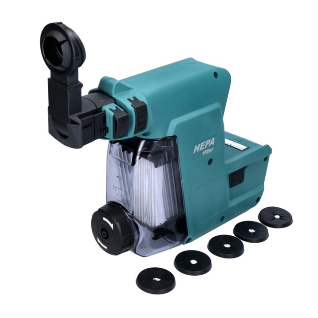 Makita DX07 Aspirador con filtro HEPA para taladro percutor a batería BHR / DHR 243 ( 199570-5 )