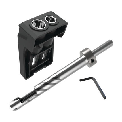 Plantilla para taladrar agujeros de bolsillo KREG 720 ( KPHJ720 ) + plantilla para taladrar espigas + broca escalonada + broca + tornillos