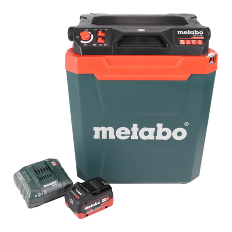 Frigorifero a batteria Metabo KB 18 BL 18 V con funzione keep warm 28 l senza spazzole + 1x batteria ricaricabile 5,5 Ah + caricatore