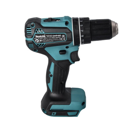 Trapano a percussione a batteria Makita DHP 485 RF1 18 V 50 Nm brushless + 1x batteria ricaricabile 3,0 Ah + caricabatterie