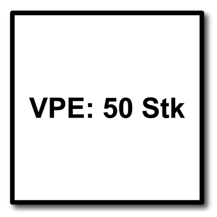 HECO MULTI MONTI plus SS Schraubanker 7,5 x 70 mm 50 Stück ( 48395 ) Betonschraube, Sechskantkopf, verzinkt blau, A2K