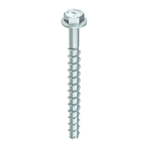 HECO MULTI MONTI plus SS Schraubanker 6,0 x 60 mm 100 Stück ( 48385 ) Betonschraube, Sechskantkopf, verzinkt blau, A2K