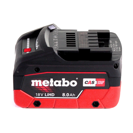 Metabo SB 18 LT BL Cordless Hammer Drill 75 Nm 18V Brushless + 1x Battery 8.0 Ah + MetaBOX Case - without charger