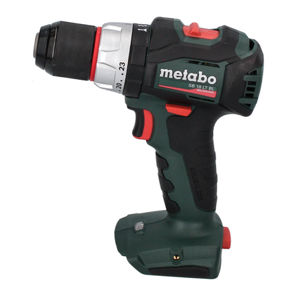 Taladro percutor a batería Metabo SB 18 LT BL 18 V 75 Nm sin escobillas + 2 baterías 8,0 Ah + cargador + metaBOX