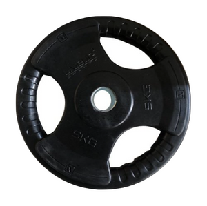 Hantelscheibe Hantelgewichte Scheibengewichte aus Stahl 5 kg 1 Stk. 30 mm Lochdurchmesser gummiert