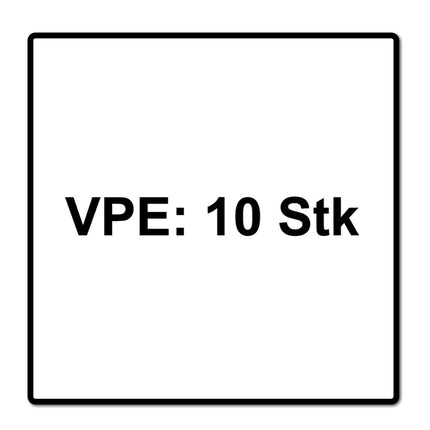 Bosch Expert for Metal Schruppscheibe X-LOCK 125 x 22,23 mm 10 Stk. ( 10x 2608619259 )