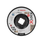 Bosch Expert X-LOCK Standard  for Metal Schruppscheibe 125 x 22,23 mm 10 Stk. ( 10x 2608619366 ) Gekröpfte Schruppscheibe - Toolbrothers