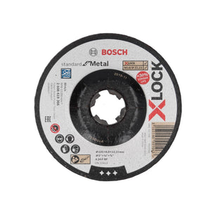 Bosch Expert X-LOCK Standard  for Metal Schruppscheibe 125 x 22,23 mm 10 Stk. ( 10x 2608619366 ) Gekröpfte Schruppscheibe
