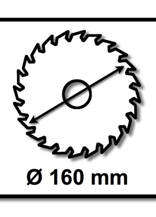 Hoja de sierra circular de diamante Festool Abrasive Materials 4x DIA 160 x 1,8 x 20 mm F4 (4x 205558) para sierras de inmersión TS 55 F y TSC 55 K