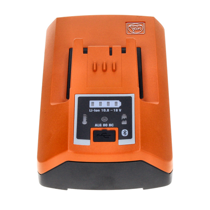 Set de iniciación de batería de alta potencia FEIN 18 V 2 baterías de 5,2 Ah + cargador ALG 80 BC (92604325010)