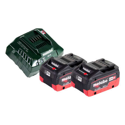 Metabo SB 18 LTX BL Q I Perceuse-visseuse à percussion sans fil 18 V 130 Nm Brushless + 2x batterie 8,0 Ah + chargeur + metaBOX