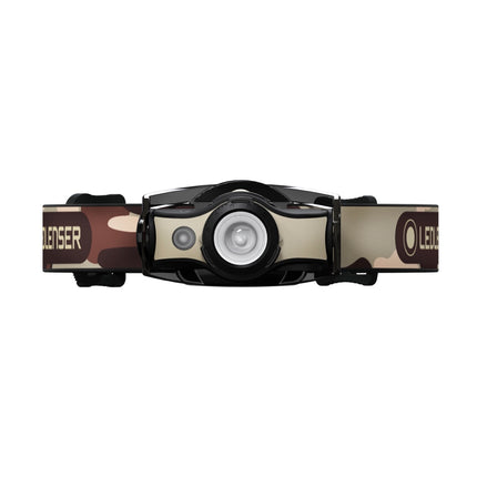 Ledlenser MH4 LED Lampada frontale 400 lm IPX4 nera / sabbia ( 502152 ) + 1x Batteria + 1x Cavo di carica