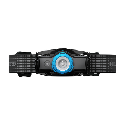 Ledlenser MH5 LED Lampe frontale 400 lm IPX4 Noir / bleu (502145) + 1x Batterie + Câble de charge