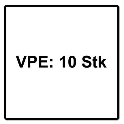 Mirka Abranet Max Flap disc T29 125 mm 22 mm ALOX 120 10 Stück ( 10x 8896700112 ) Fächerscheibe für Aluminium, Verbundstoffe, Lack - Toolbrothers