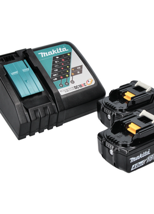 Ingrassatore a batteria Makita DGP 180 RM 18 V 690 bar + 2x batteria ricaricabile 4,0 Ah + caricabatterie