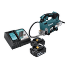 Makita DGP 180 RT cordless grease gun 18 V 690 bar + 2x rechargeable battery 5.0 Ah + charger