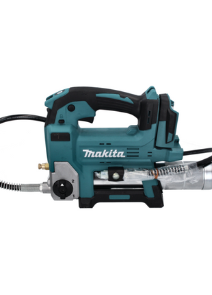 Makita DGP 180 RG cordless grease gun 18 V 690 bar + 2x rechargeable battery 6.0 Ah + charger