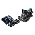 Makita RS002GD2 Scie Circulaire sans fil 260mm 40V max. Brushless + 2x Batteries 2,5Ah + Chargeur