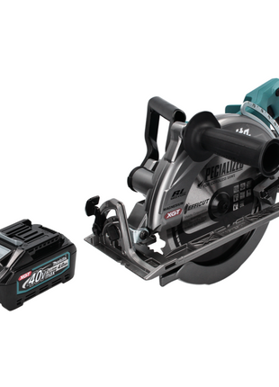 Makita RS 002 GM1 Sega circolare a batteria 40 V max. 260 mm brushless + 1x batteria 4,0 Ah - senza caricabatteria